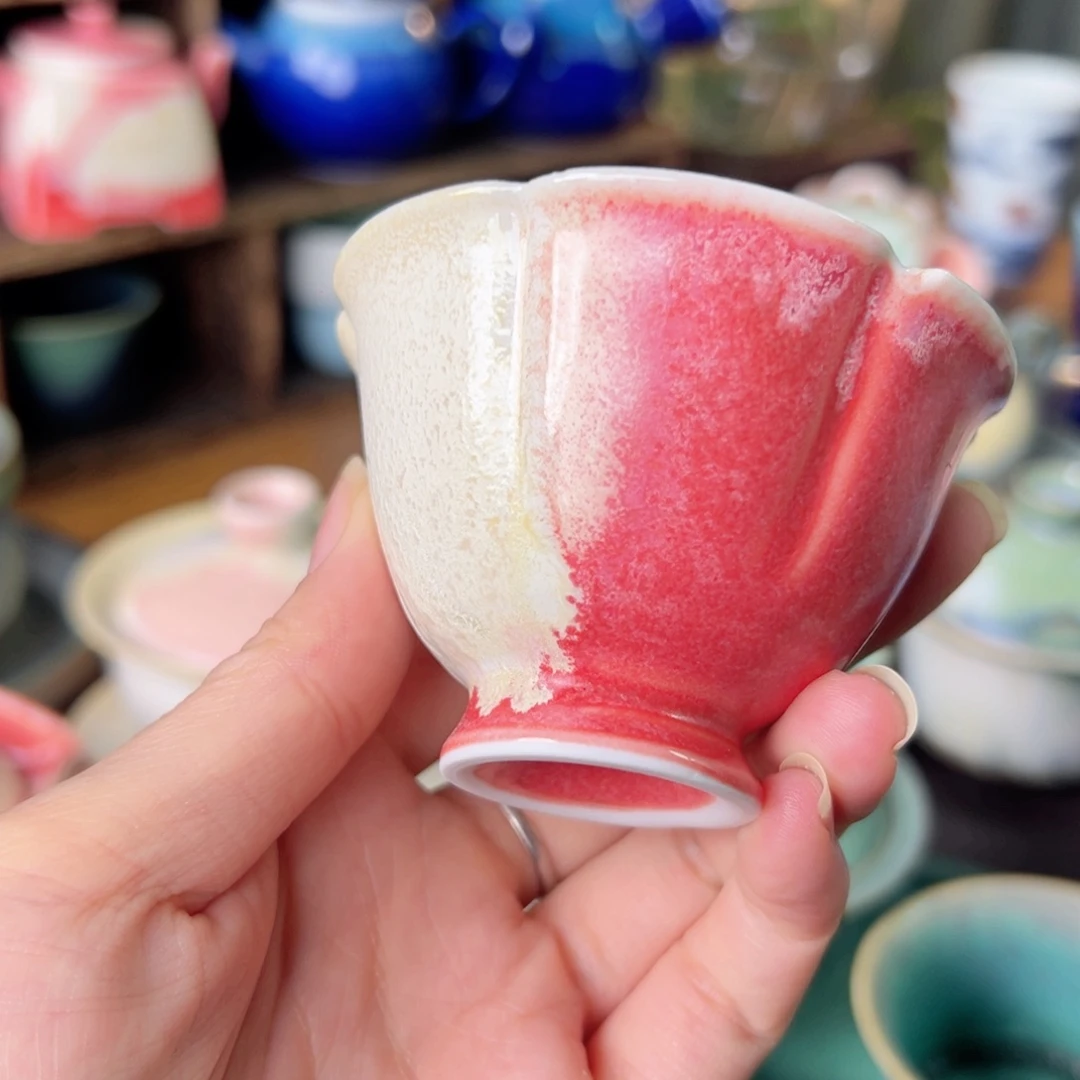 杯纯手工制作柴烧工艺