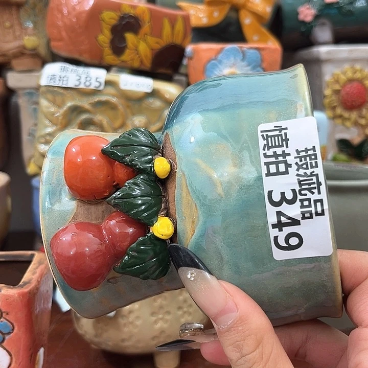 红陶粗陶多肉花盆