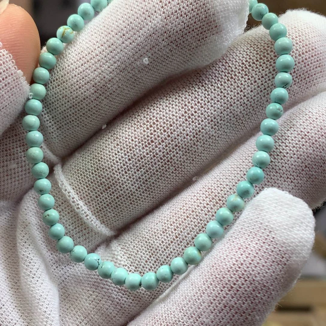 绿松石未镶嵌挂件