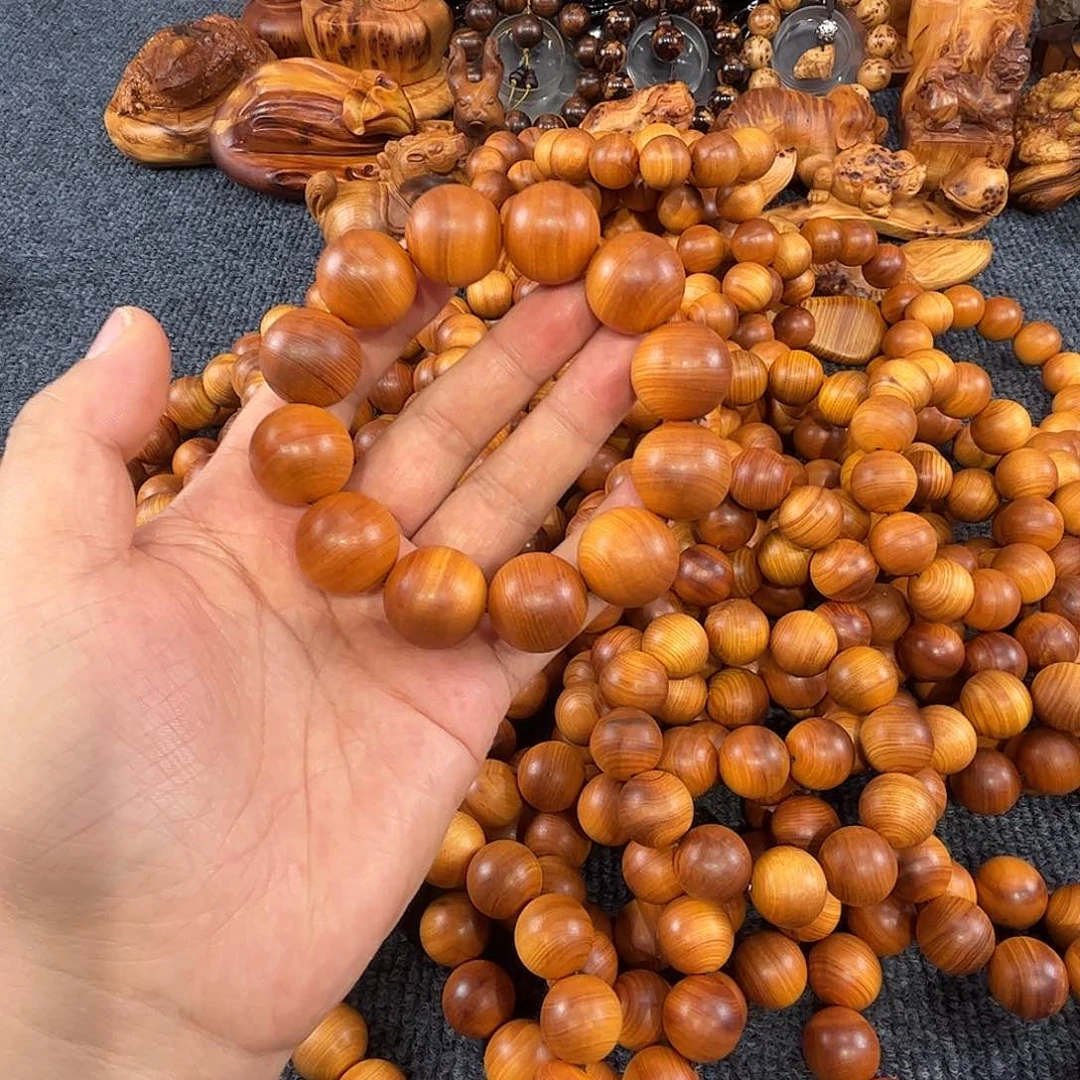 柏木太行崖柏崖窝20闻香手串，到手一个