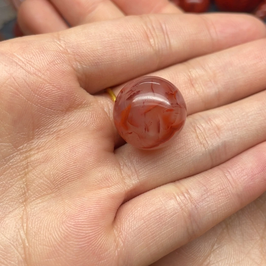 南红玛瑙未镶嵌配饰