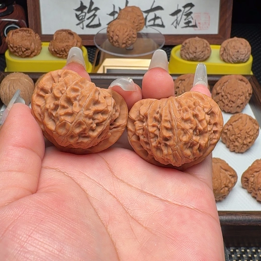一***快吊坠文玩核桃全品无修白茬宫灯41尺
