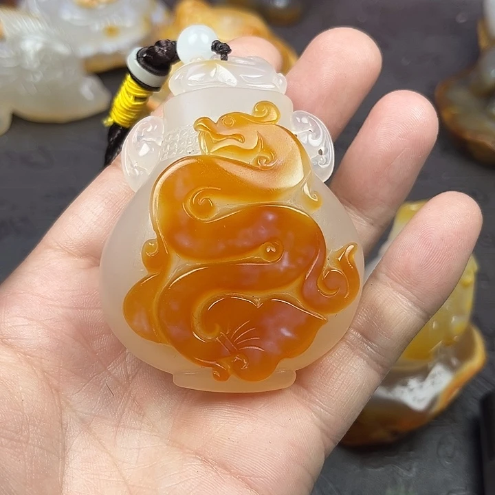 玛瑙/玉髓摆件未镶嵌用****7