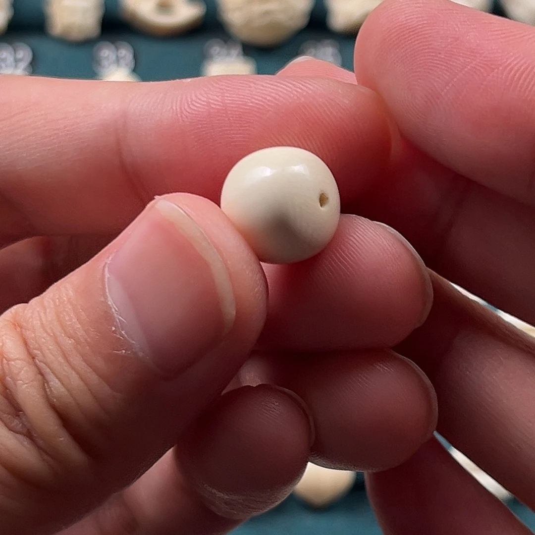 成***点猛犸象牙手串/手链/手镯定制12mm老型h身f