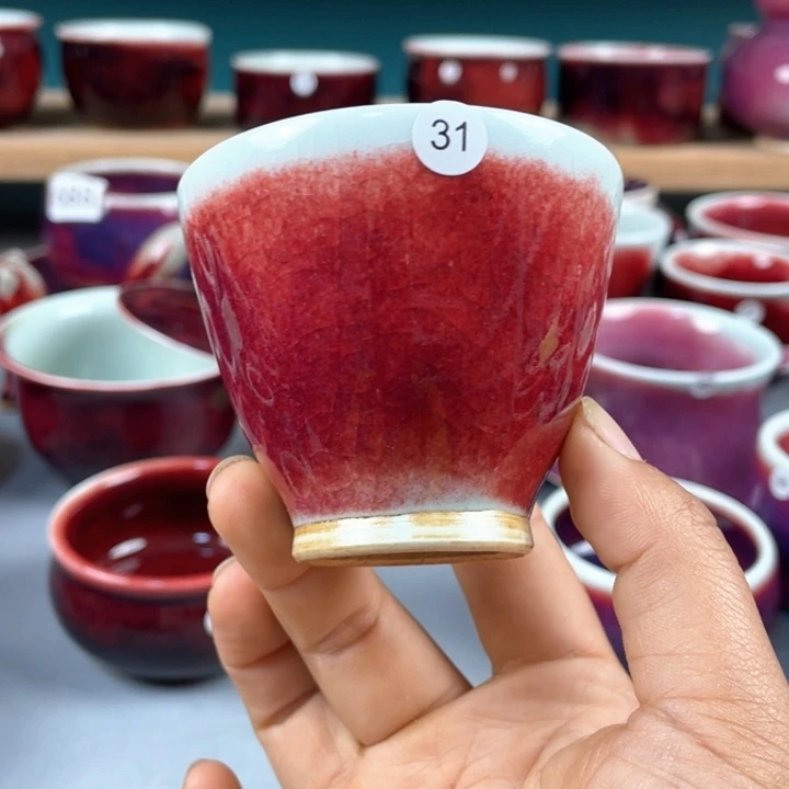 瓷片纯手工制作……微微瑕