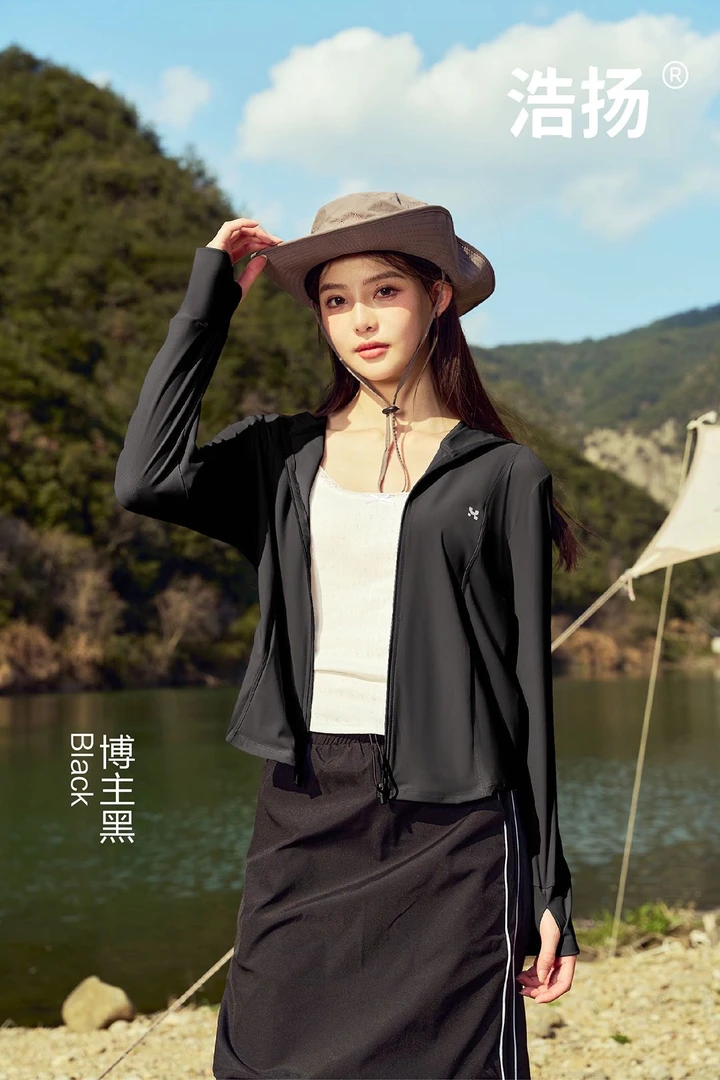 修身收腰防晒衣女2025夏季新款冰丝显瘦防晒服2551