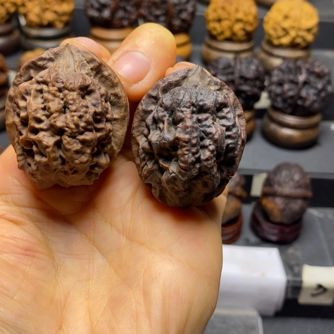 吊坠文玩核桃三角龙36