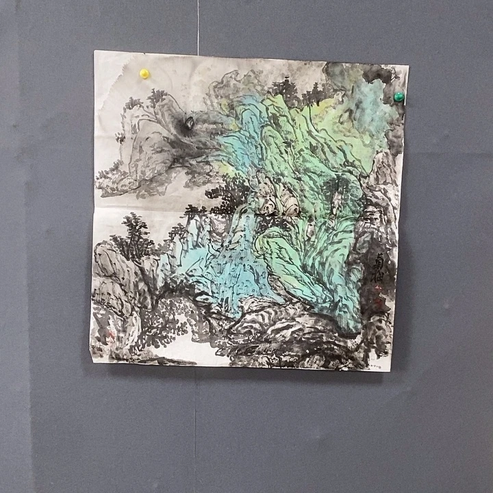 国画张菊梅68.68手绘画芯