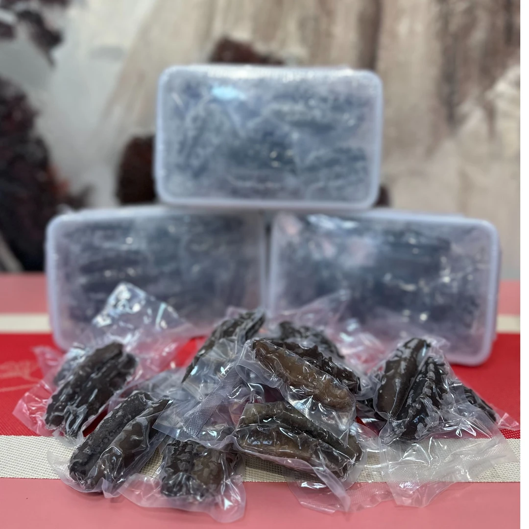 【30只即食海参】【650g一盒】 国标刺参免煮开袋即食包邮营养滋补