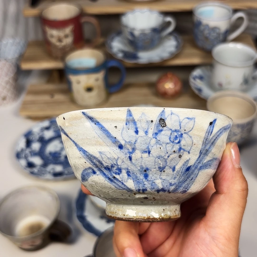 瓷大井孝夫米饭碗