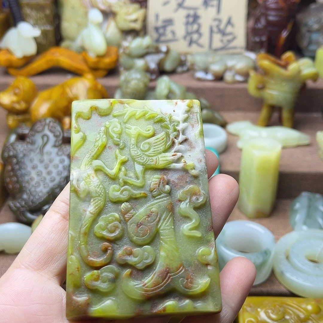 白玉菩提吊坠05。。
