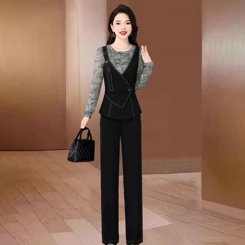 【可蓓儿】小香风套装女春装2025年新款爆款轻奢高级感女人味妈妈装