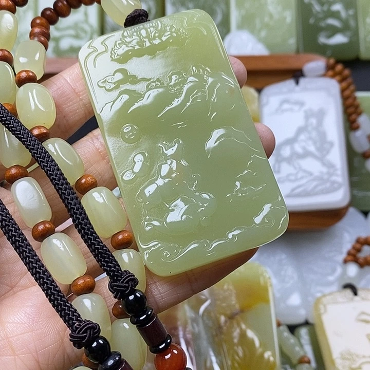 石材昆仑山料一套