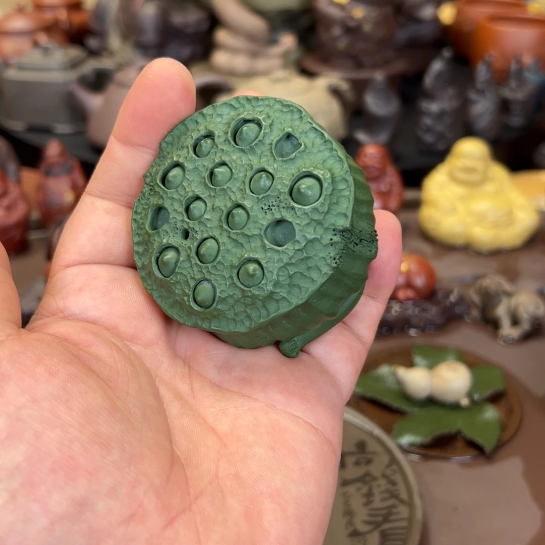 茶宠紫砂紫砂莲子