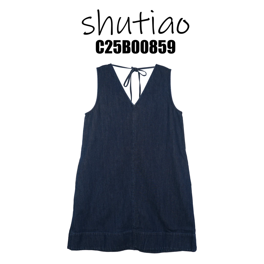 【SHUTIAO】2025春夏：新款小众设计款连衣裙C25B00859