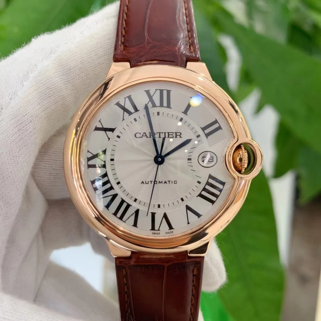 95新 Cartier/卡地亚 42MM/公价135000/卡地亚蓝气球W6900651腕表