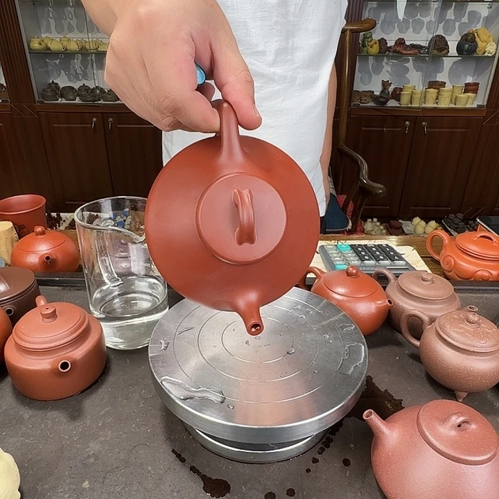 茶壶紫砂合瓢清水泥