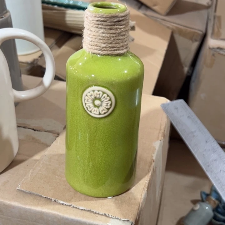 陶瓷花瓶摆件微瑕捡漏出