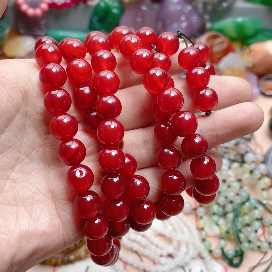 玛瑙/玉髓颈饰合金阿**哥