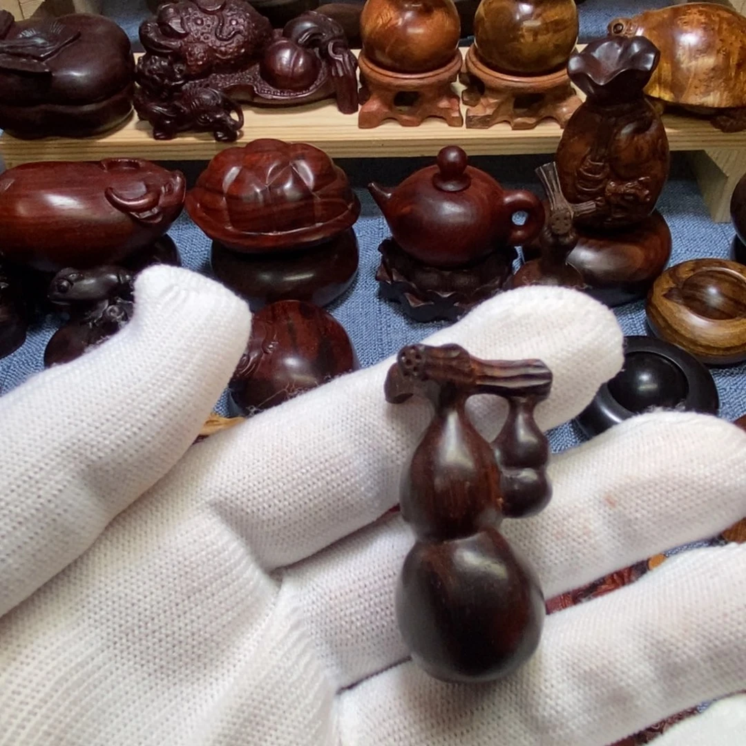 小叶紫檀手串/手链小叶紫檀小葫芦