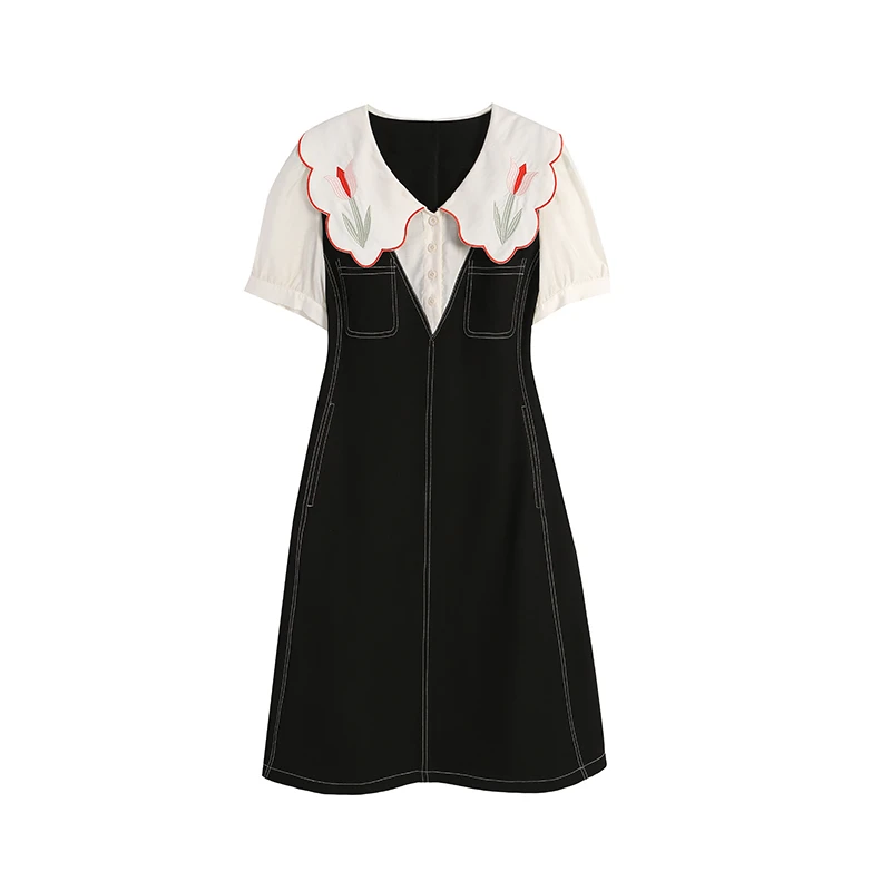 黑色连衣裙ZL108059