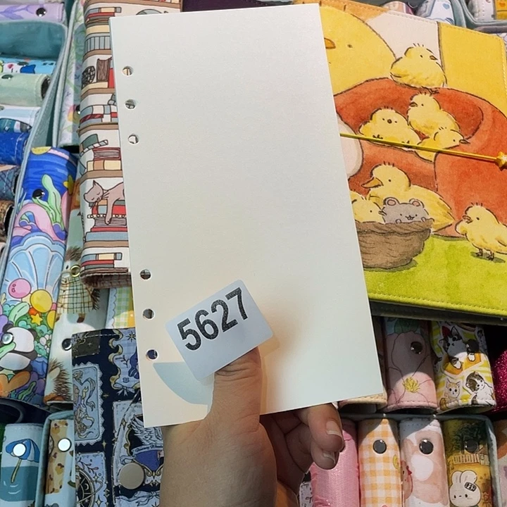 织绣A5 活页空白纸1份5627