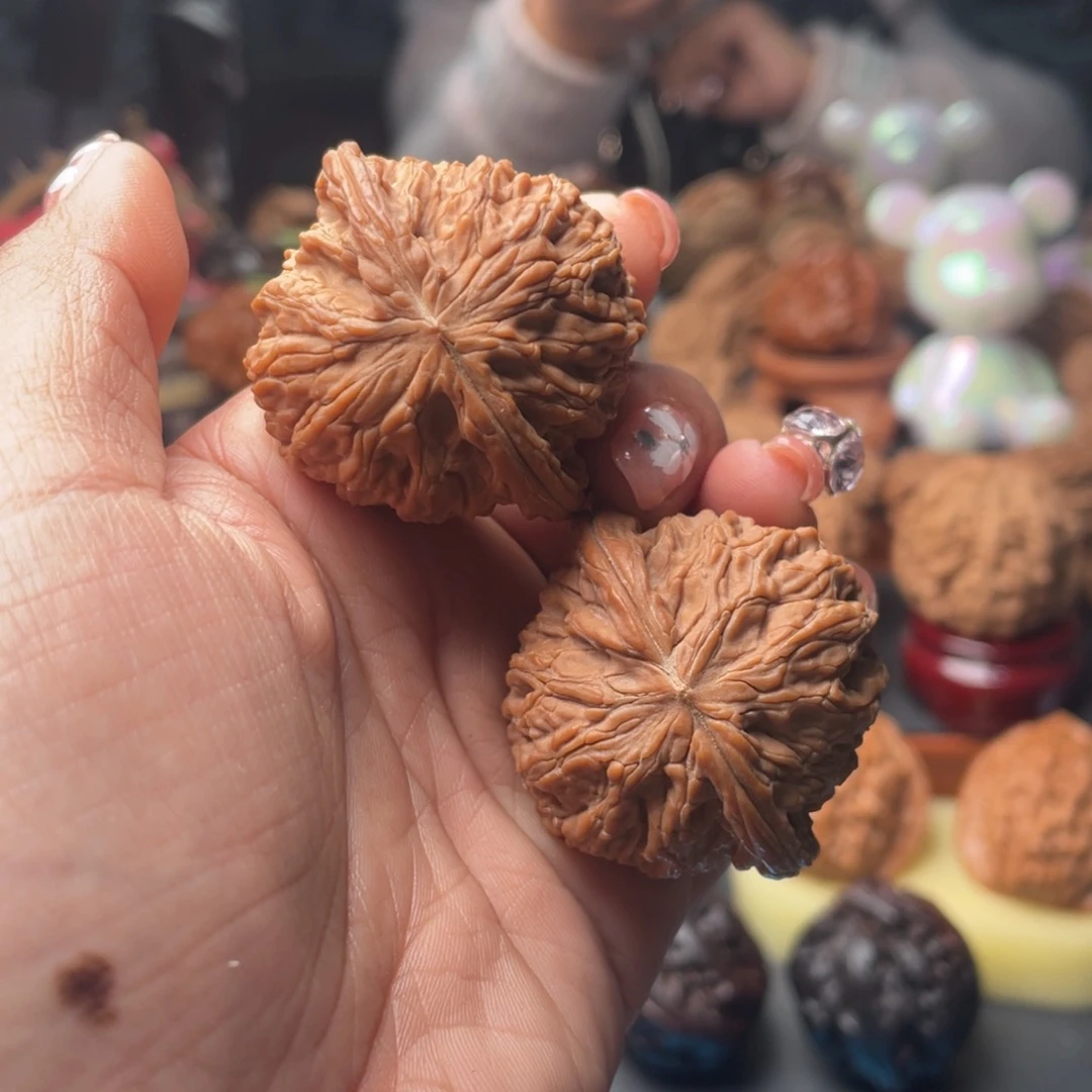 【闪购商品】文玩核桃把件?磨盘