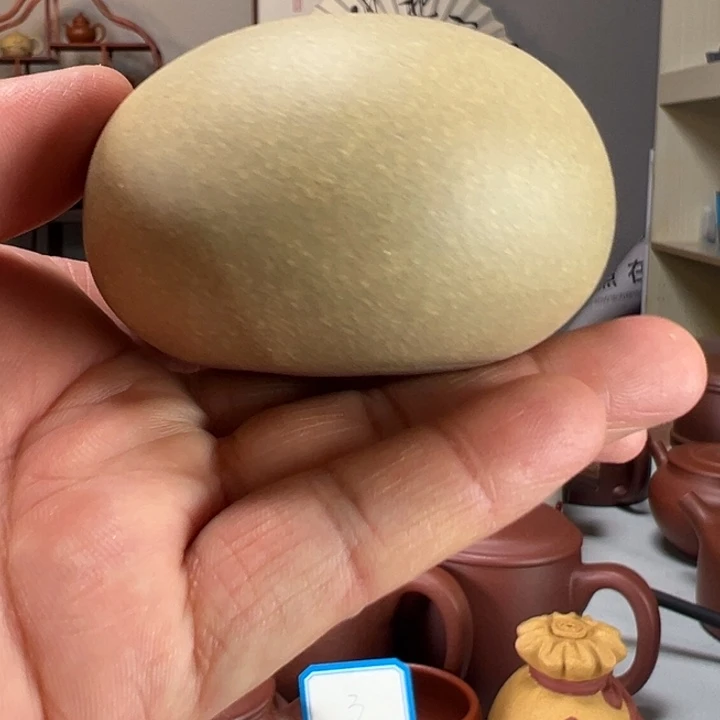 本山绿泥茶壶普***花全手工本绿定金