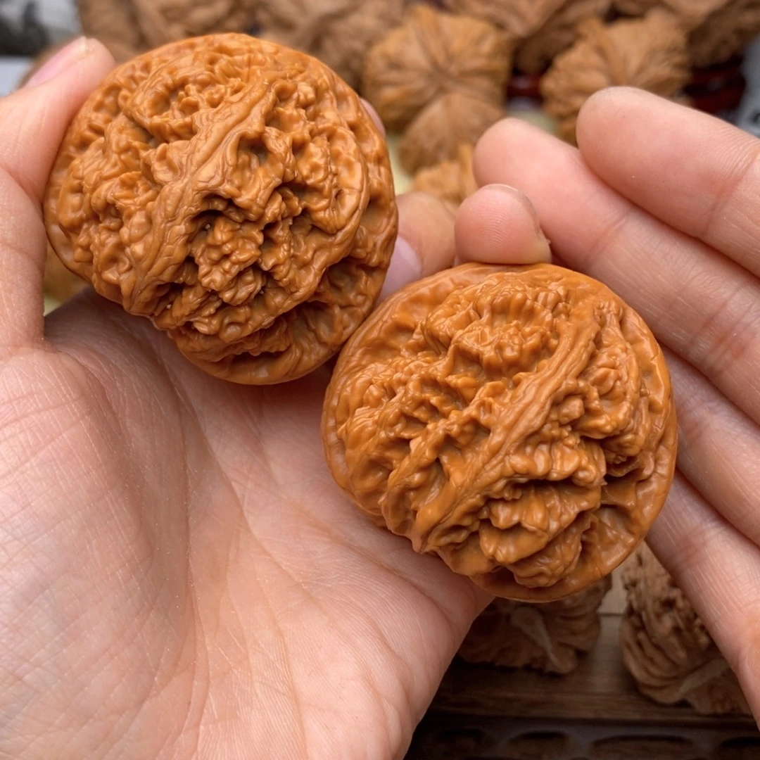 文玩核桃把件345号46粗筋