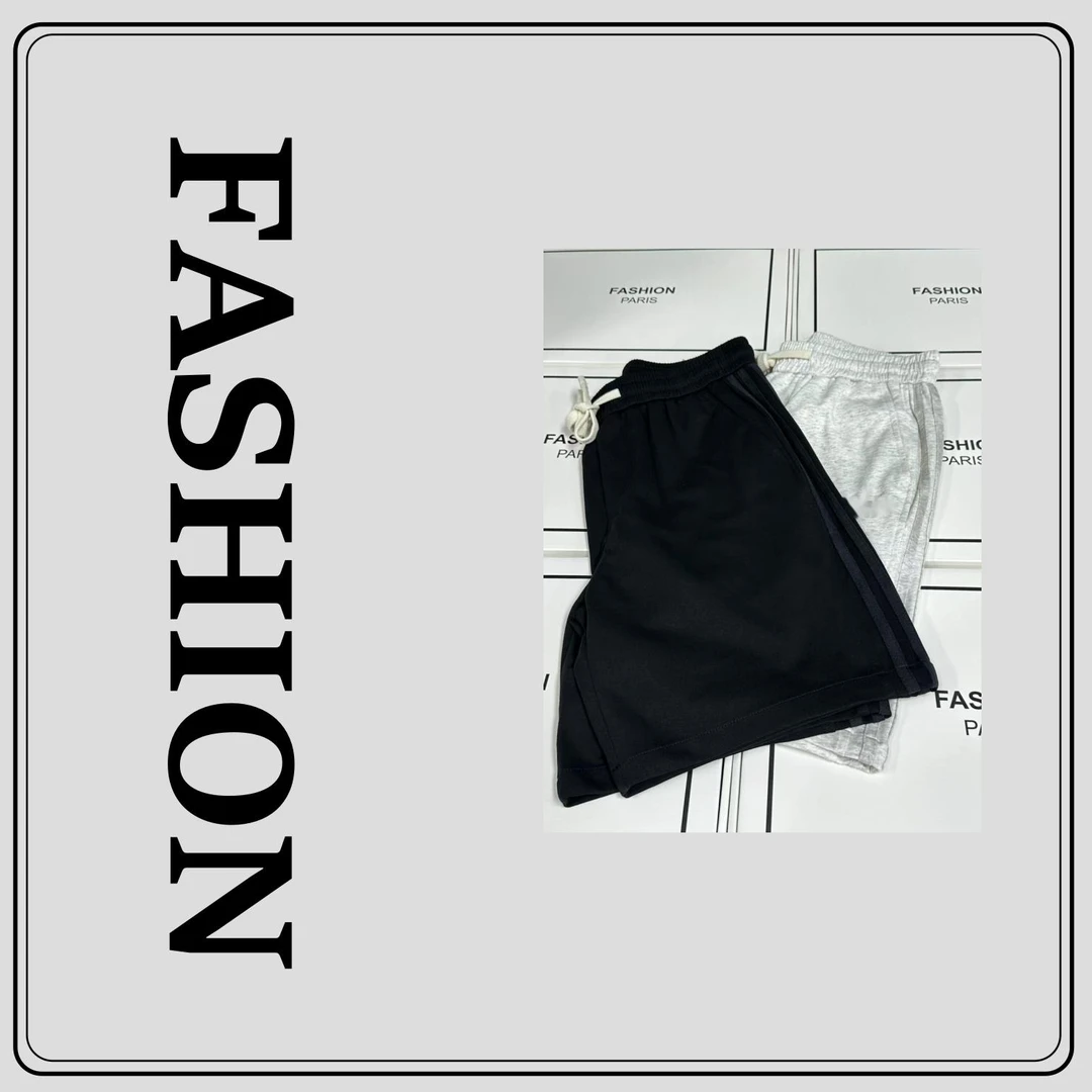 4号链接-（老花迷彩）男女同款简约重磅情侣百搭休闲短裤