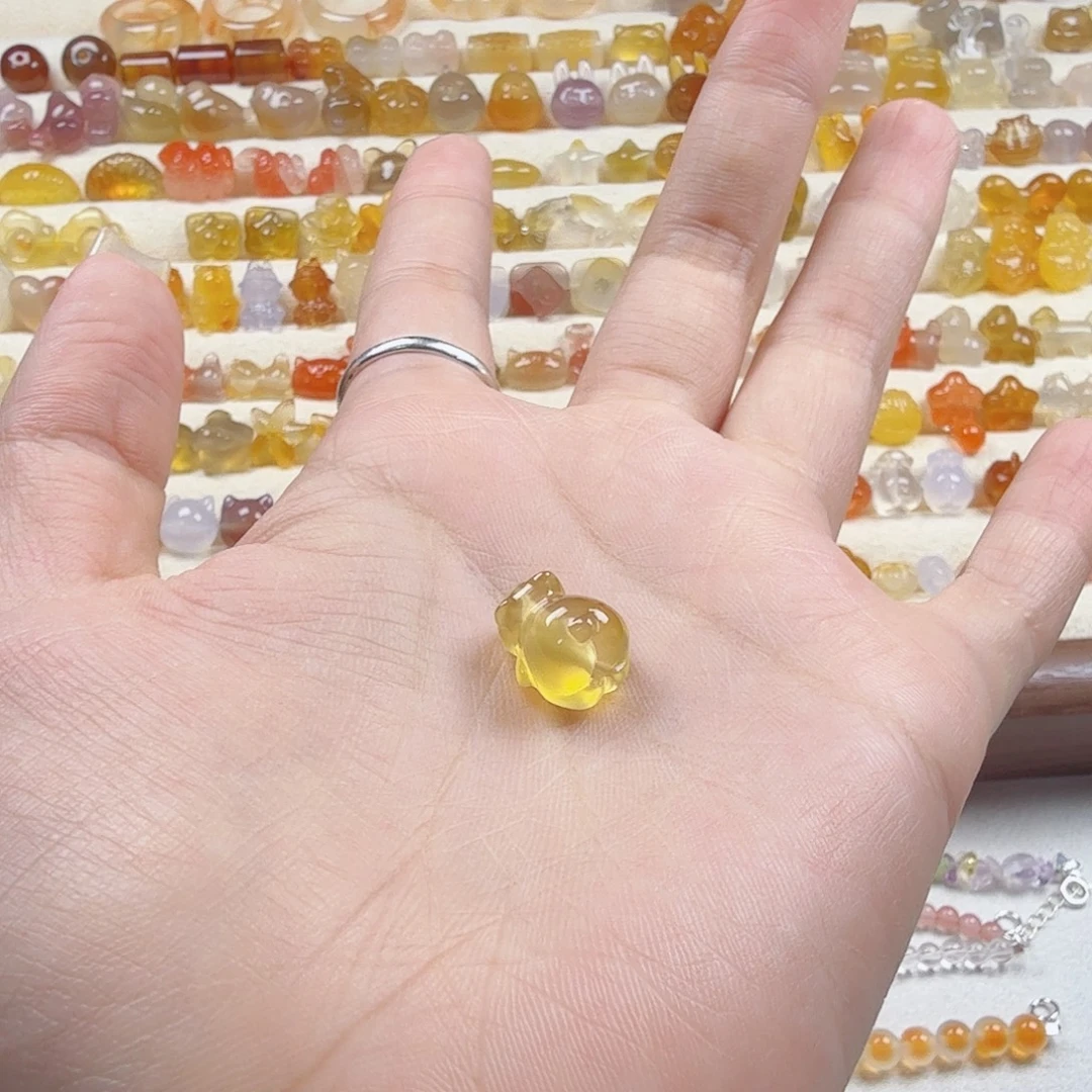 玛瑙/玉髓合金颈饰