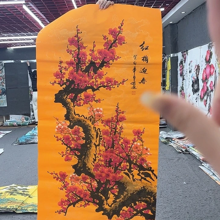 国画无毛和被绒毛或被绒毛