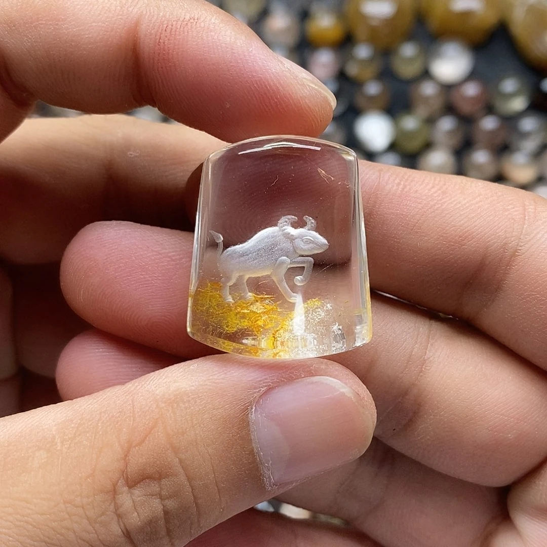 水晶珠宝半成品未镶嵌