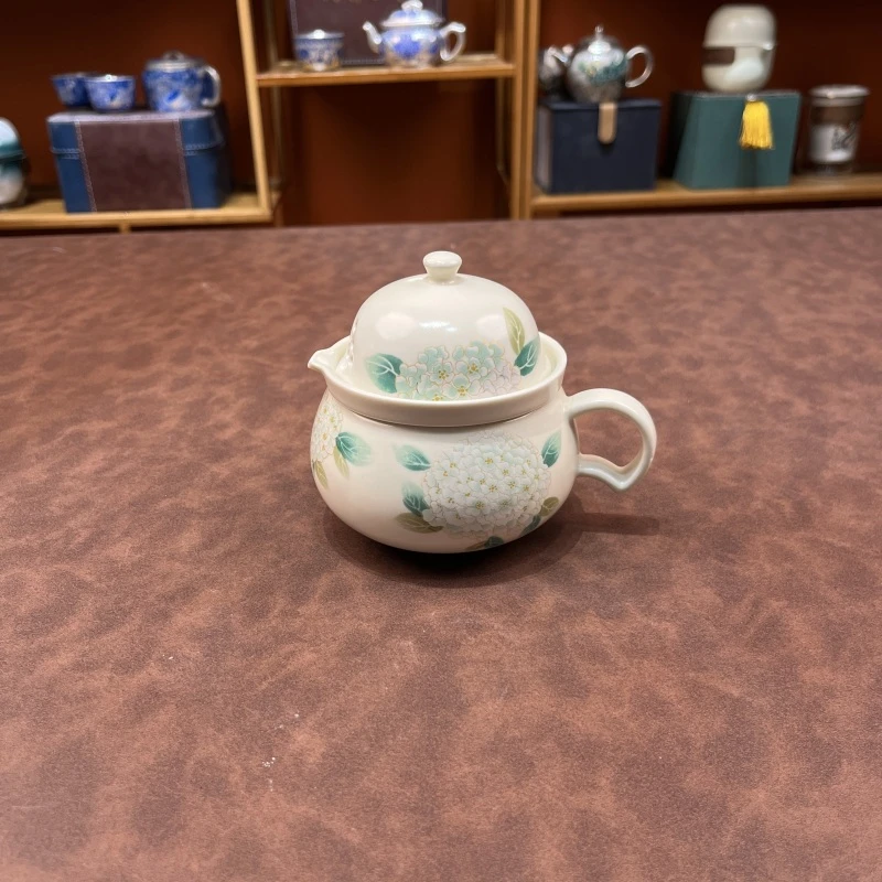 KK0660茶汝窑繁花咖啡杯