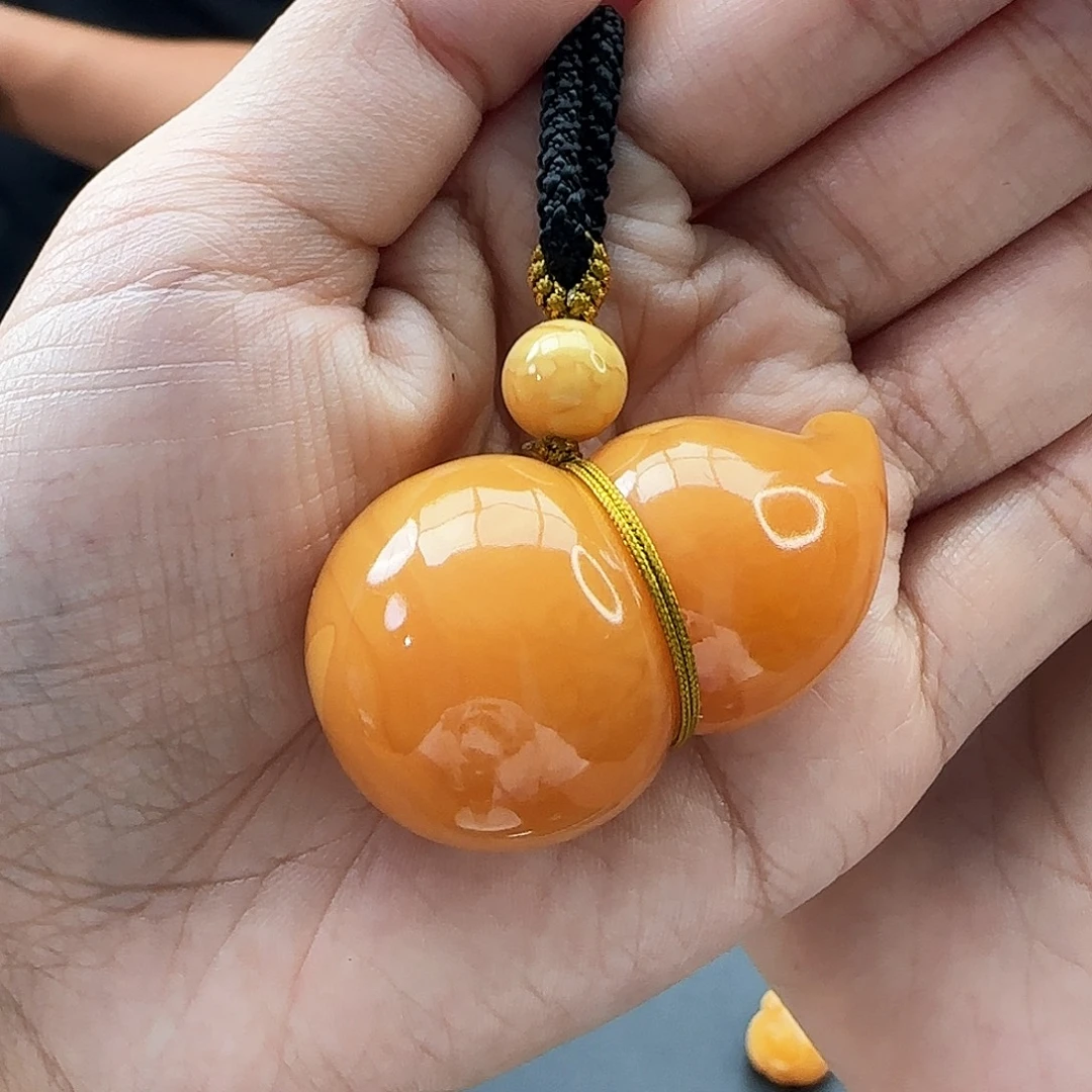 手链琥珀未镶嵌吊坠