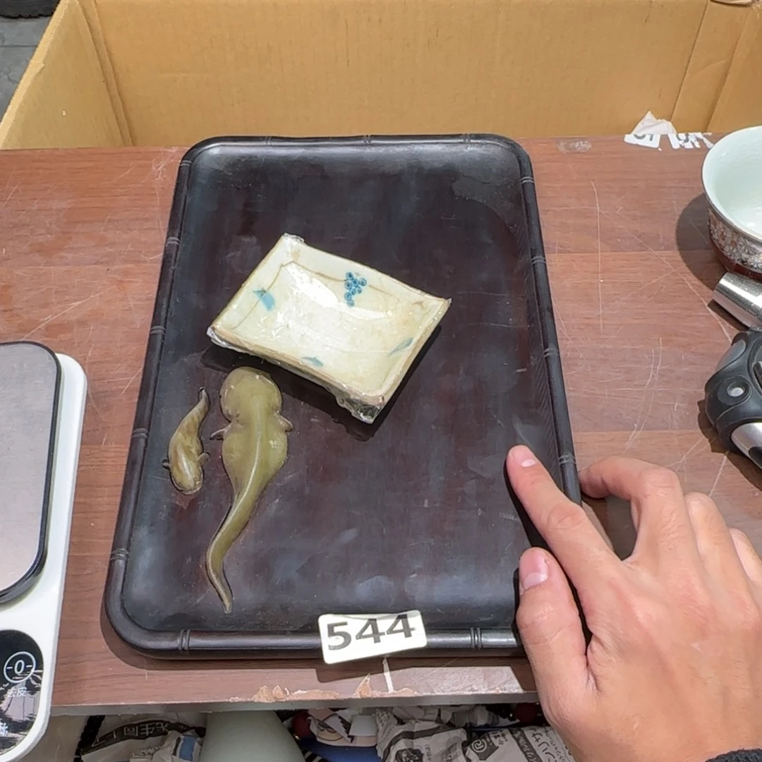 陶瓷孤品单件车里拍