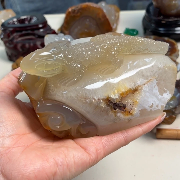 未镶嵌吊坠(不含链)玛瑙/玉髓