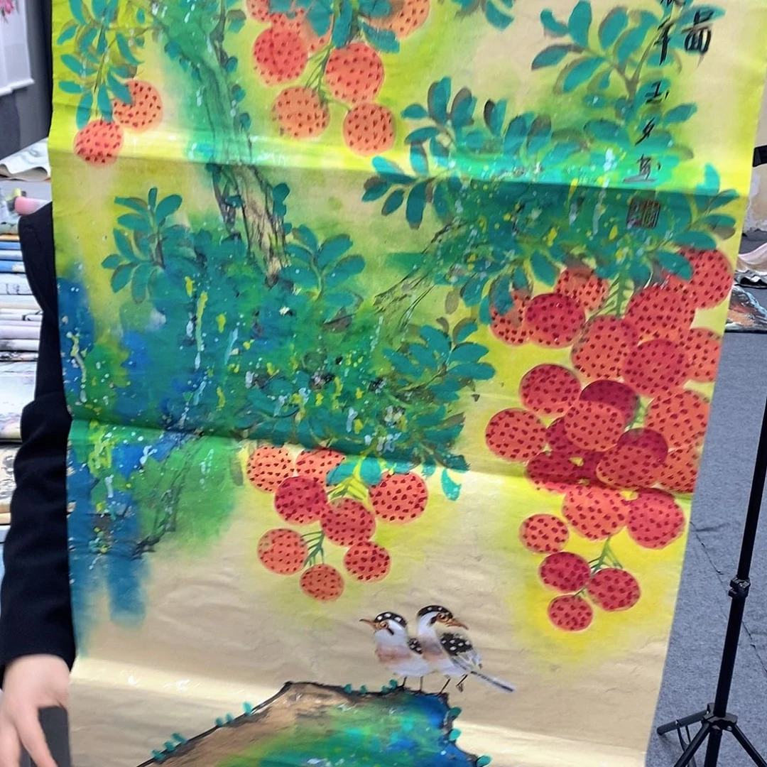 国画国画手绘作品