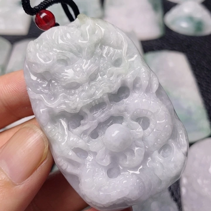 颈饰未镶嵌翡翠天然翡翠A货
