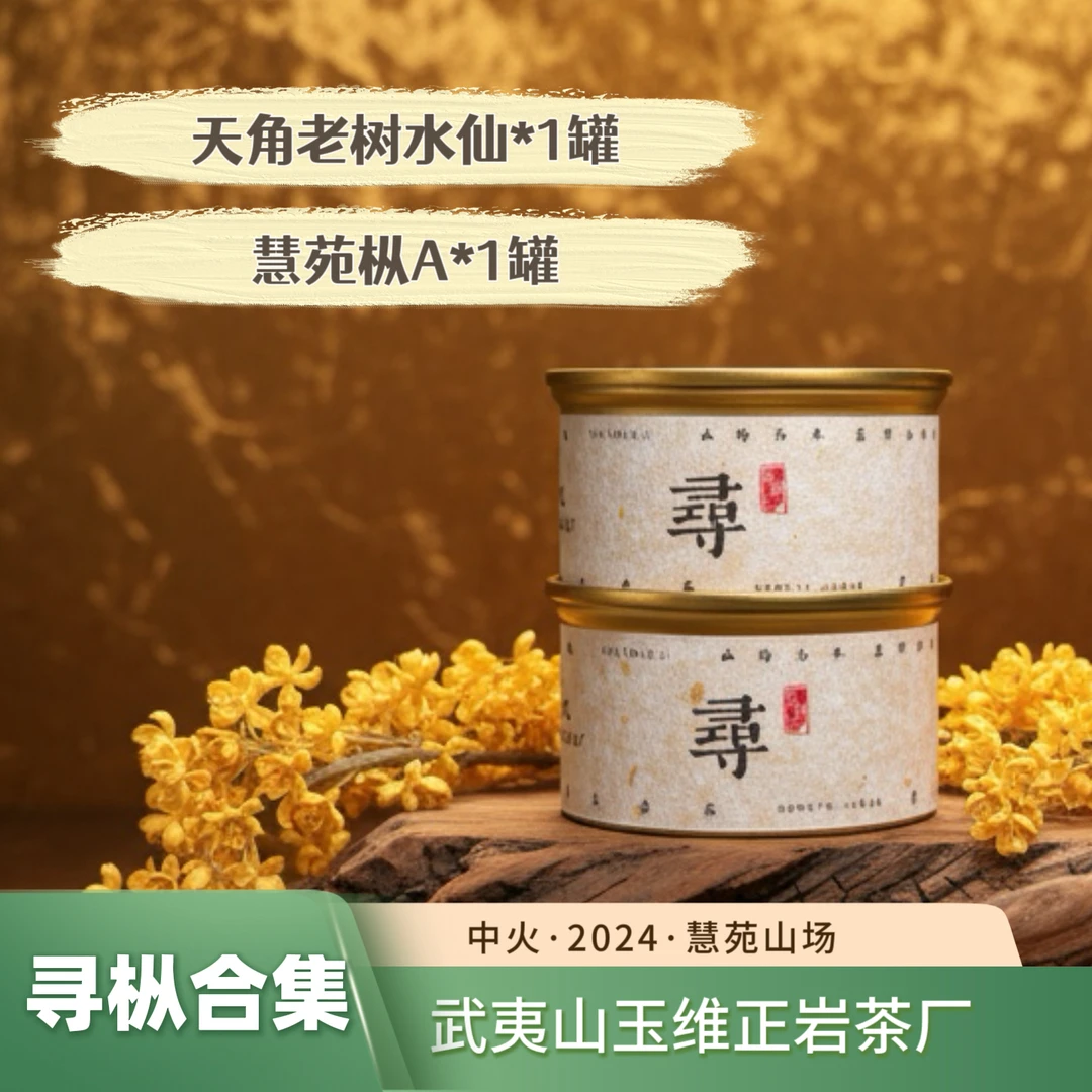 ［玉维·寻枞合集］24天角老树水仙➕24慧苑坑老枞A  中火 武夷岩茶