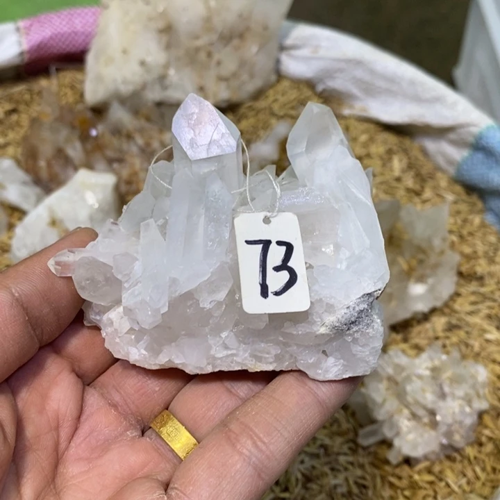 水晶水晶原石摆件未镶嵌