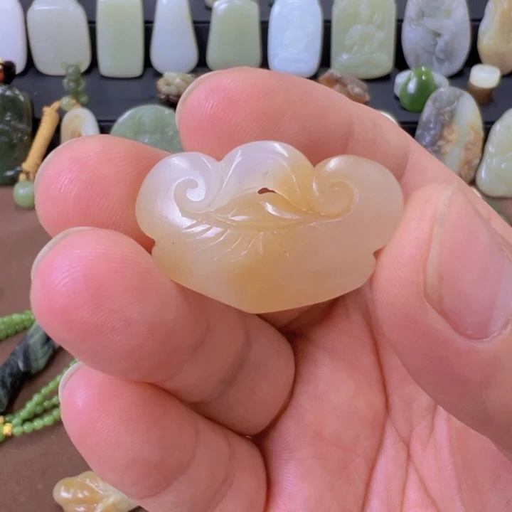 吊坠(不含链)未镶嵌和田玉
