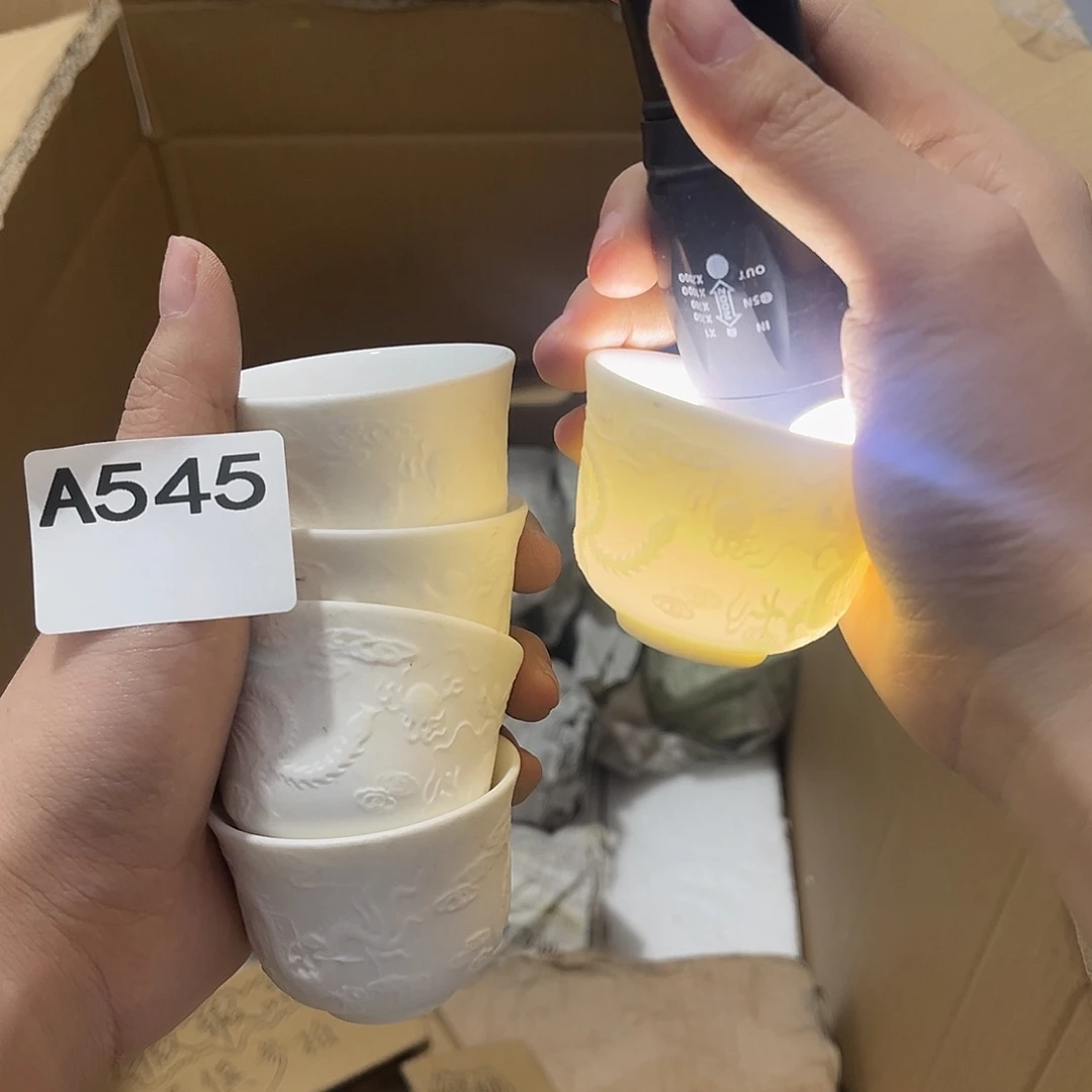 瓷片茶摆件工艺品摆件666