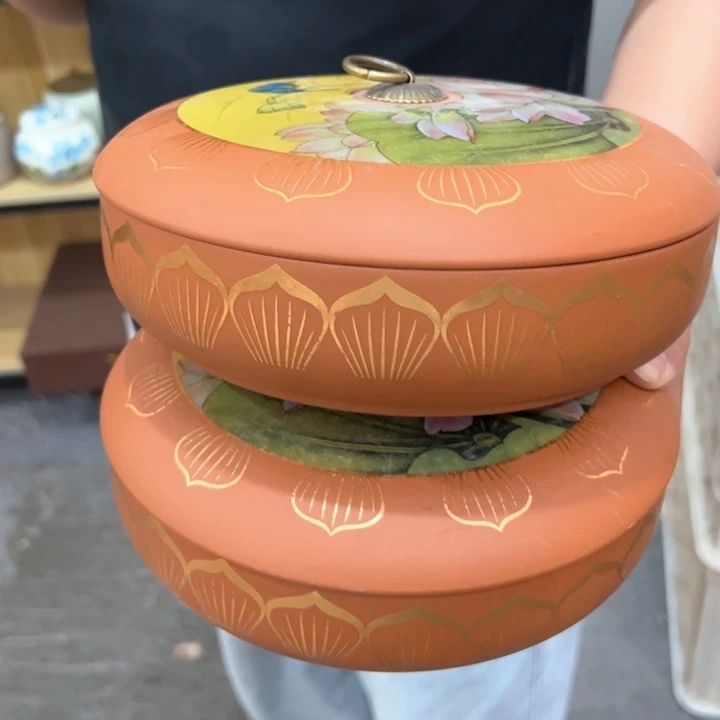 瑕疵福利品陶瓷茶叶罐
