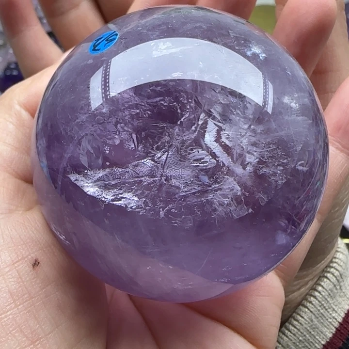未镶嵌水晶珠宝半成品6.04厘米