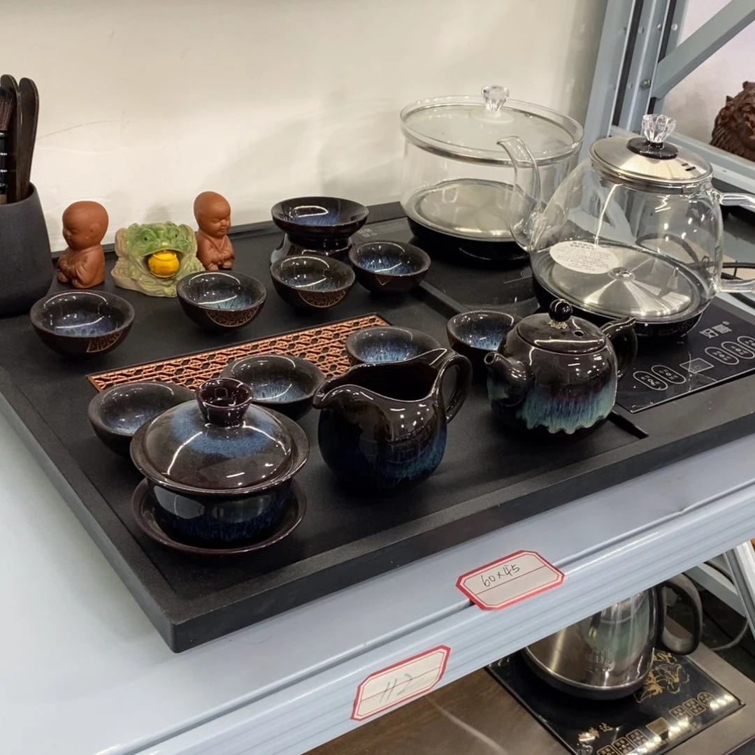 整石茶盘茶具套装家用