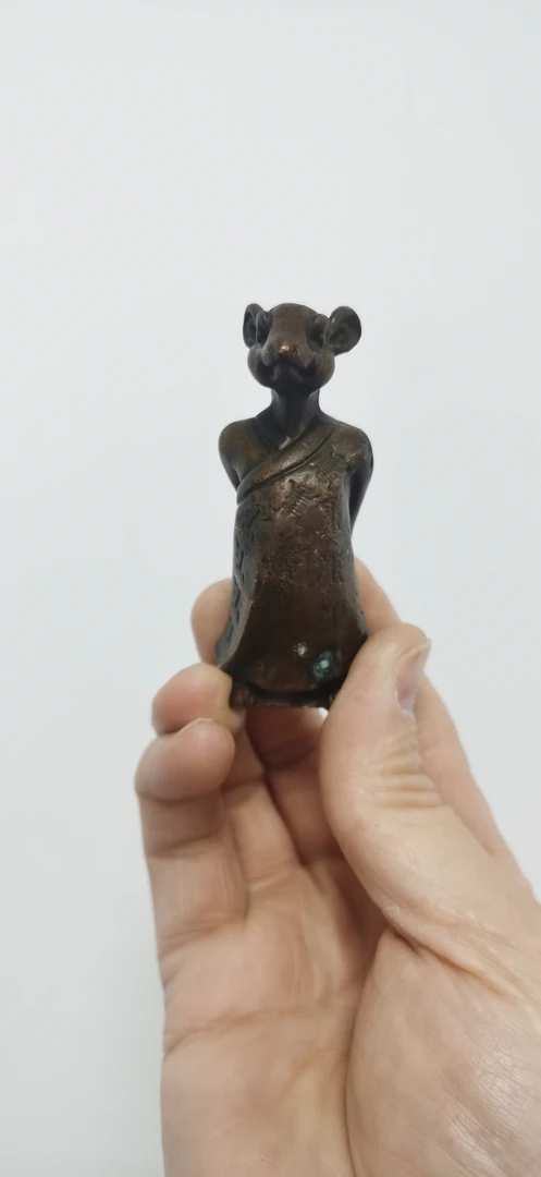 书房装饰礼品十二兽首鼠摆件