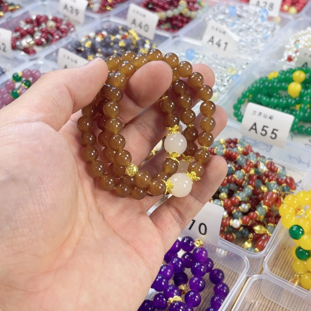 玛瑙/玉髓手链合金