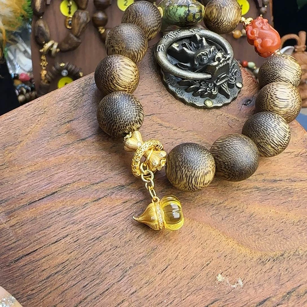 凤***磐手串金刚菩提金刚小鱼