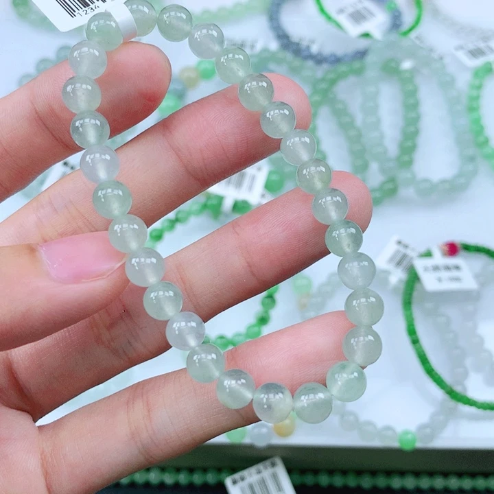 未镶嵌手链翡翠翡翠